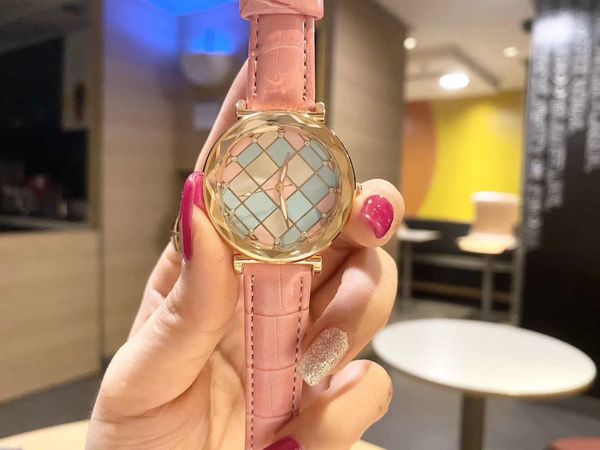 

2022 new three stitches quartz watch fashion womens watches wristwatches leathe strap gift montre de luxe, Slivery;brown