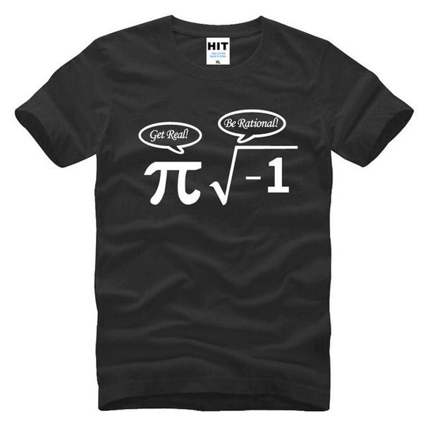 

be rational get real nerdy geek pi nerd funny math short sleeve men tshirt summer style tee shirt sport hooded sweatshirt hoodie