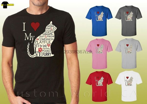 

cat дизайн футболки cute cat kitten любители i love my cat мужской футболки (21187hd4) спорт толстовка с капюшоном hoodie