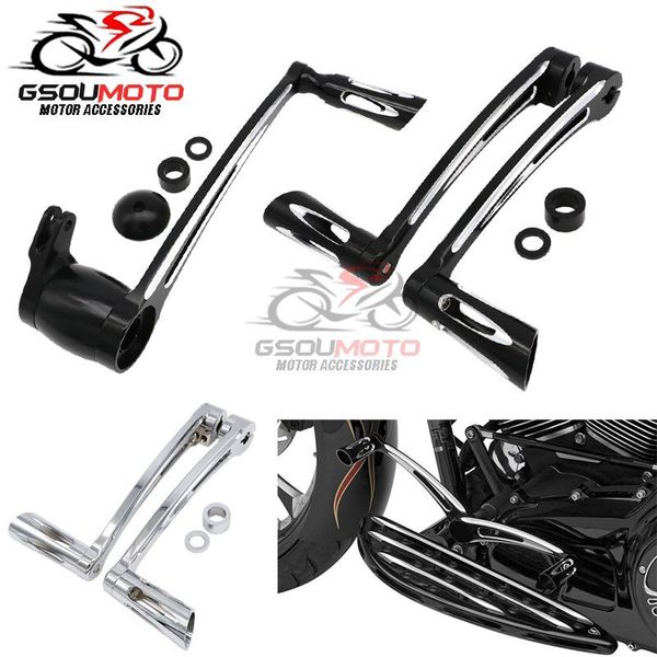 

motorcycle brake arm kit heel toe shift lever shifter foot pegs pedal for touring softail street electra glide road king