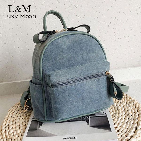 

рюкзак модельер женщина canvas рюкзак женского mini soft многофункциональной малая рюкзаки девушка колледж матового sac сумка x33h sqczmm