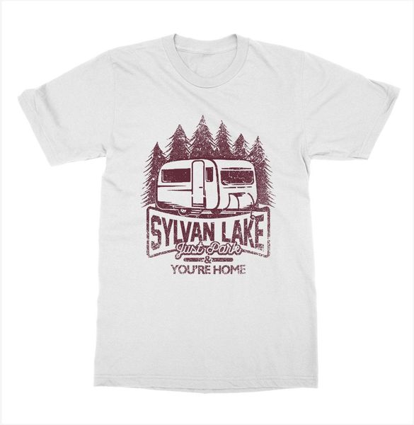 

new men's sylvan lake alberta t-shirt cottage cabin canada vacation camp lodge tee shirt sport hooded sweatshirt hoodie