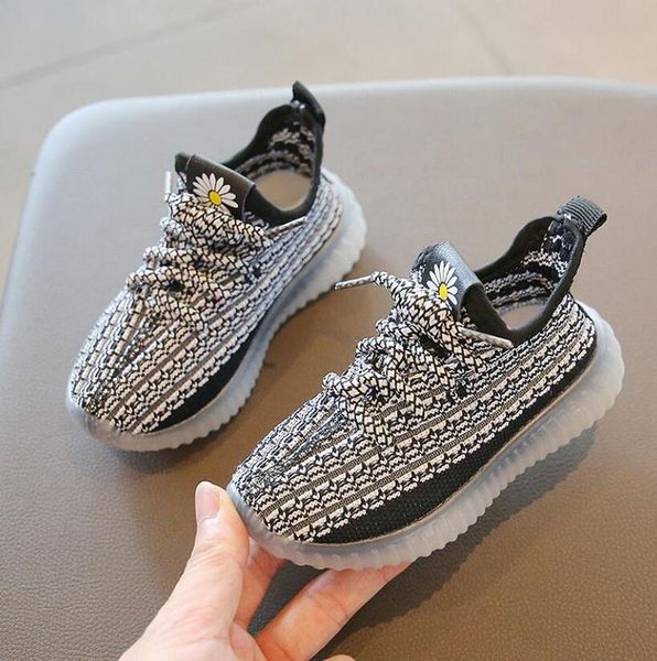 

fashion children casual sport shoes baby shoes for boys girls sneakers breathable flower print shoes soft soled autumn sqcmfa pingtoy, Black