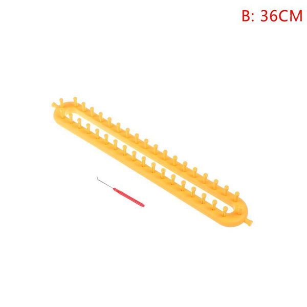 

4 size/set classical round circle hat knitter knitting knit loom kit 1 wool yarn needle knit hobby knitting machine sewing tools1, Black