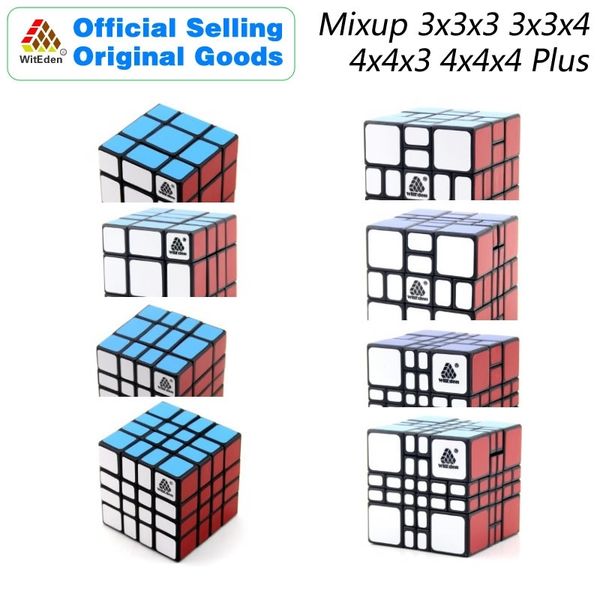 

witeden mixup 3x3x3 3x3x4 4x4x3 4x4x4 plus magic cube puzzles speed brain teasers challenging educational toys for children y200428