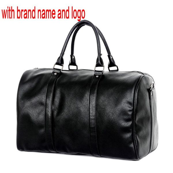 

capacity design large fashion shoulder handbag travel duffle bag men/women travel bag pu leather messenger bags vintage mens x1hcb 6348