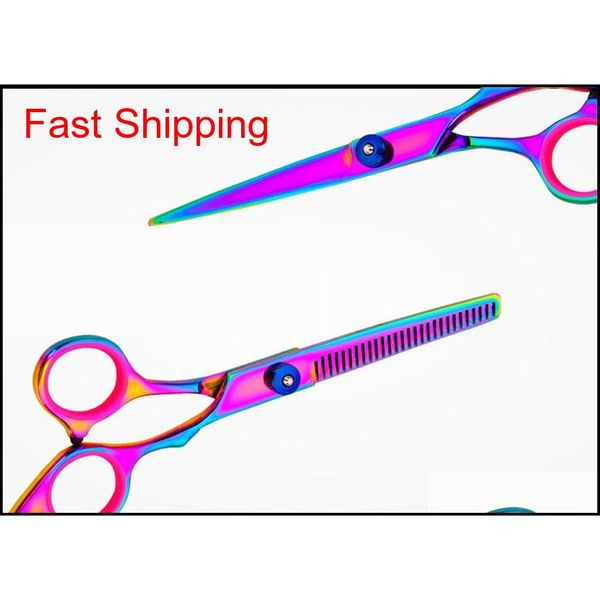 

cool colorful hair cutting scissors clippers flat tooth cutting pet beauty tools set kit dogs grooming hair qylgew tore2010