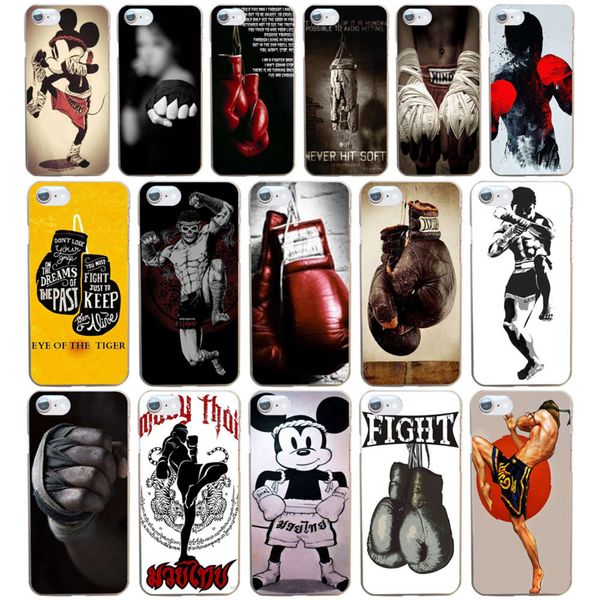 

thai boxing - vip rigid boxing case, vip 4, 4s, 5, 5s, se, 6, 6s, 8 plus, 7, 7 plus, x transparent case