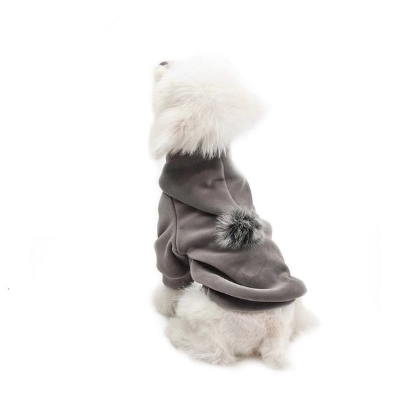 

2019 new pet dog accessories winter warm dog clothes hooded thick cotton dog coat s-xxl pet supplies