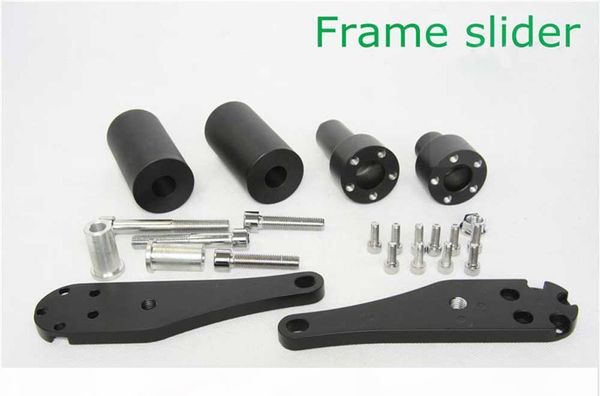 

for 2006 2007 ninja zx 10r zx-10r zx10r 06 07 motorcycle bike no cut frame slider crash protector black carbon1
