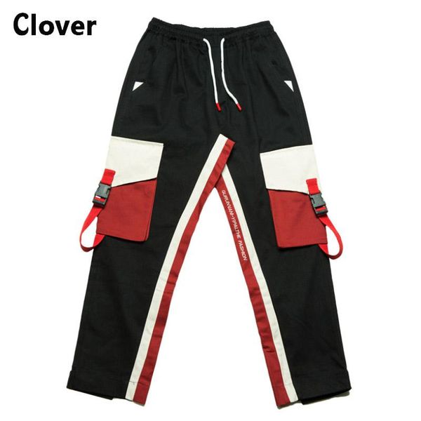 

black cargo pants men casual hip hop pants men autumn harem pant streetwear harajuku jogger sweatpant cotton trousers
