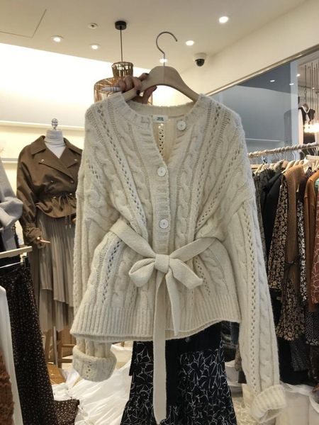 

women's knits & tees sweater, cardigan and coat girl d649, White