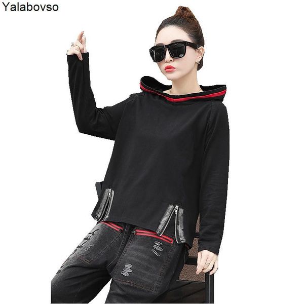 

fashion style casual suit female 2020 vintage retro two-piece suit tracksuit women set hooded pullovers, Gray