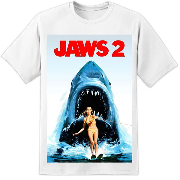 

jaws 2 retro movie poster huge quality print quints fishing amity island cool casual pride fashion sport sweatshirt hoodie t shirt