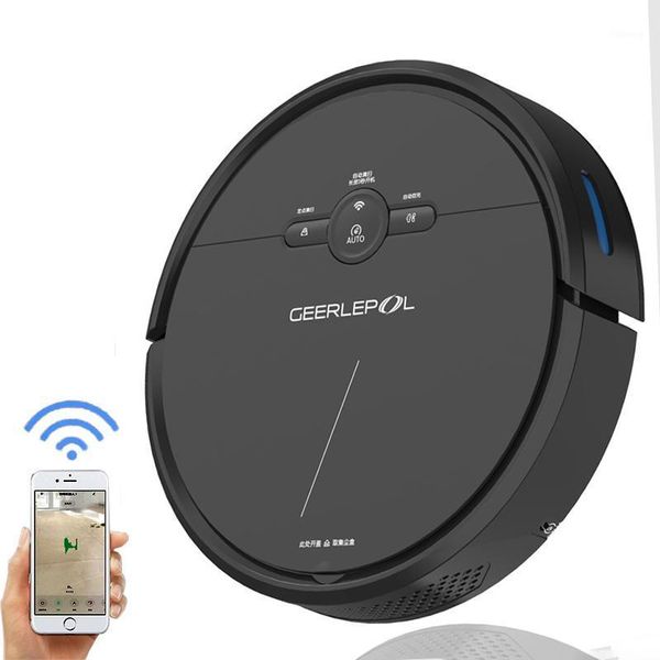 

vacuum cleaners automatic recharge robot cleaner time scheduled auto-charge with water tank wet mop wifi&voice&app remote control cleaner1