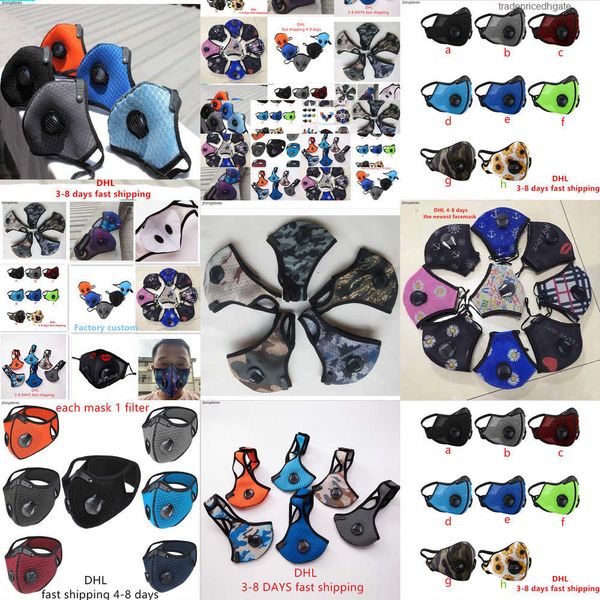 

mask sport dhl cycling face stock fast pm2.5 anti-dust anti-pollution activated carbo plzk divz
