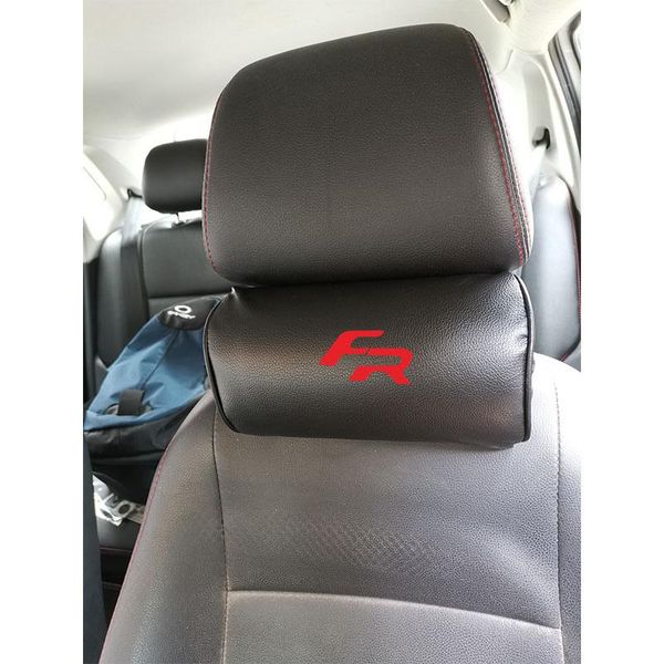

автомобильные подушки для seat leon автомобиля шеи подушка кожа pu авто подушка сиденья черный поддержка accessorie внутренних дел