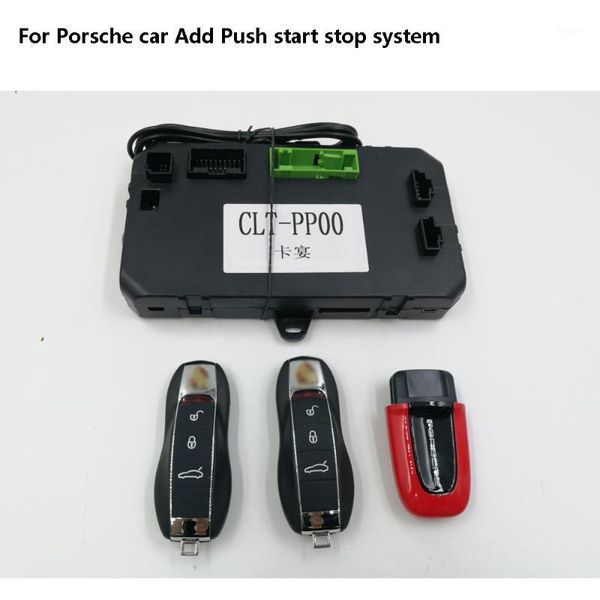 

alarm & security car with remote central lock mobilephone engine start sgsm gps tracking for panamera 2010-2021 no wire cut1