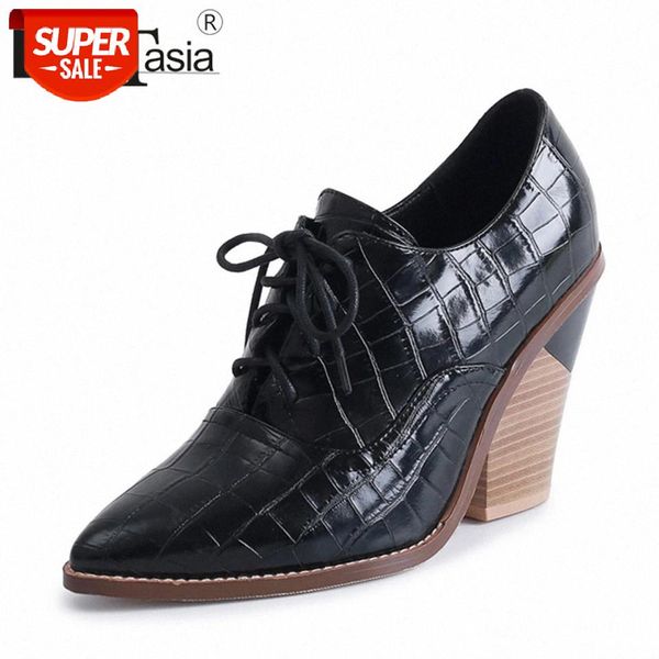 

doratasia new fashion large size 34-44 brand ladies chunky heels pointed toe shoes woman casual party ol autumn pumps women #zy09