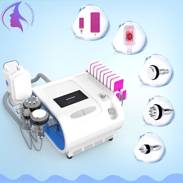 

5in1 cavitation 40k rf cooling e removal fat cellulite body slimming machine