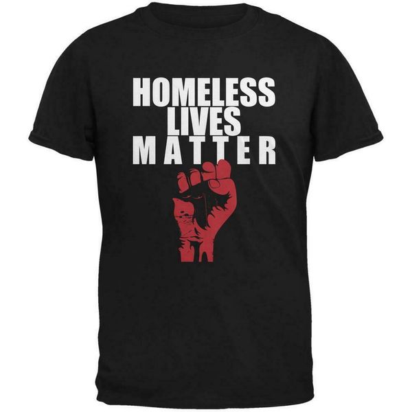 

бездомный lives matter черных взрослые harajuku смешного балахона дизайнеры футболка толстовка
