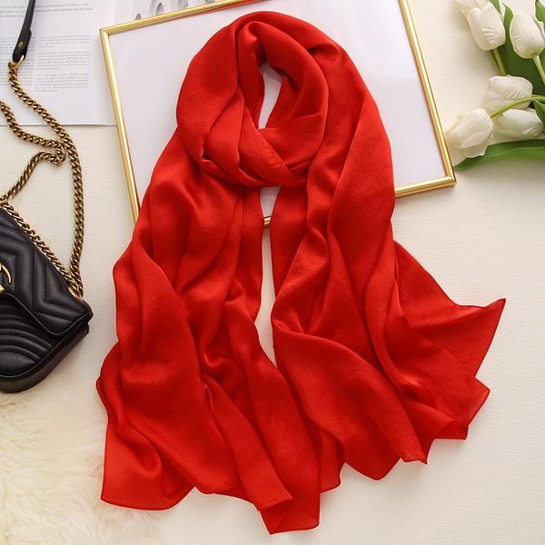 

женщины шелковые шарфы 2020 luxury твердая foulard хиджаб пашмины шали палантины lady winter шарфы длинные bufanda тонкий bbykab bdehome, Blue;gray