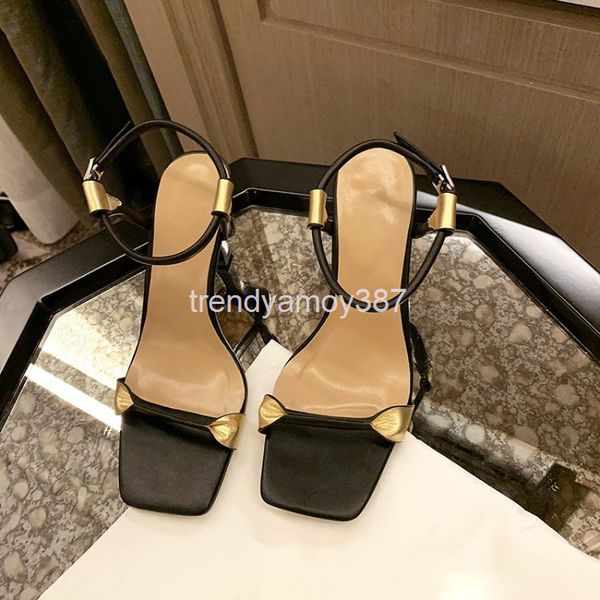 

dress shoes net red fashion women's shoes high heels summer personalized bandage sandals single, Black