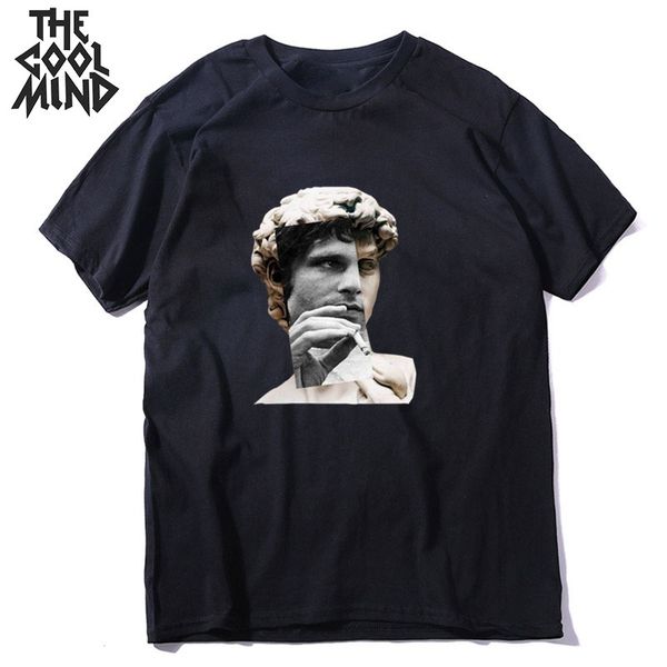 

short sleeve david print funny men t shirt casual o-neck cool men tshirt loose t-shirt male men tee shirts sport hooded sweatshirt hoodie