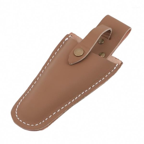 

scissors cover cowhide garden shears tool bag hardware storage bag fruit branch scissors protective case1