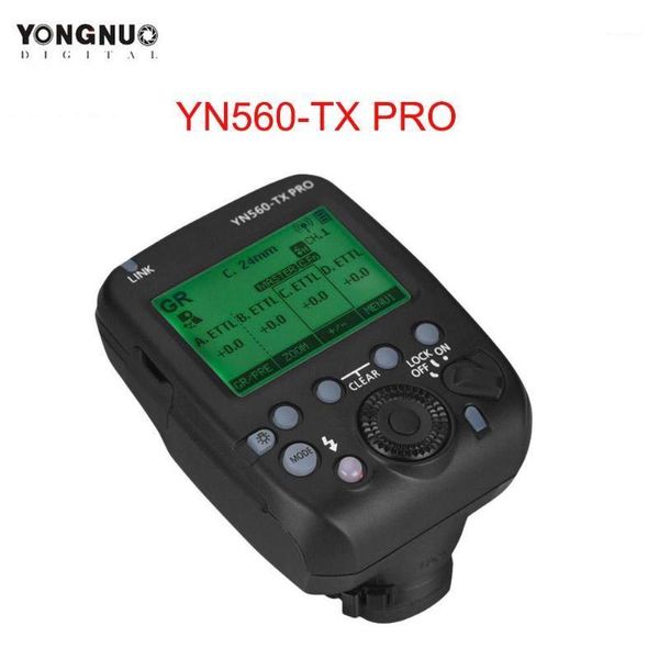 

flashes yongnuo yn560-tx pro 2.4g on-camera flash trigger wireless transmitter for dslr camera yn862/yn968/yn200/yn560 speedlite1