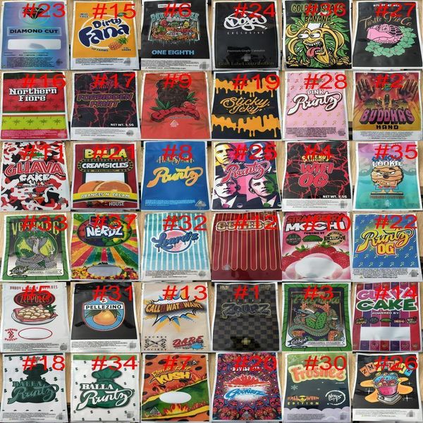 

whole lotta runtz danger jokes up zmoothie strawberry mochi neros gas factory rolling loud smell proof packaging mylar bag dry herb f wmtowk