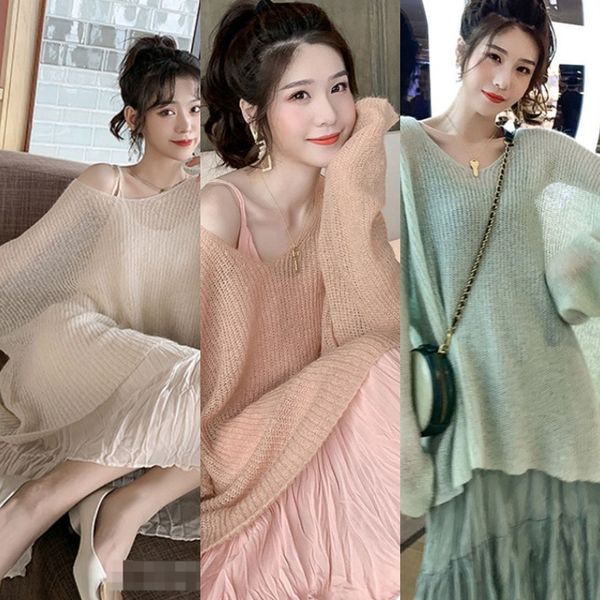 

tzpkw 2020 skirt new elegant slimming small western style dress fairy autumn skirtsweater sweater skirtsuper women two-piece suit for fairy, Black;gray