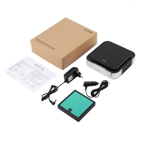 

leshp anion air purifier electrostatic adsorption dust removal intelligent stepless speed control for car home office1