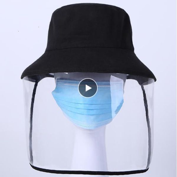 

multi-function anti-dust anti-fog eye protective windproof protection hat anti-saliva face cover cap ing