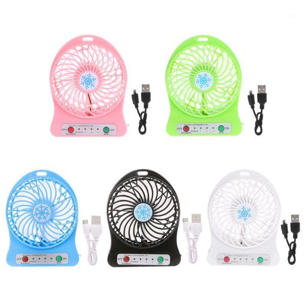 

electric fans portable led light fan air cooler mini desk usb third wind l29k1