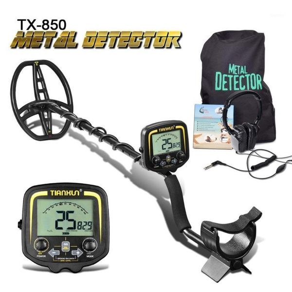 

tx-850 metal detector metal finder lcd display discrimination mode depth 2.5m scanner with headphone&p/p function new promotions1