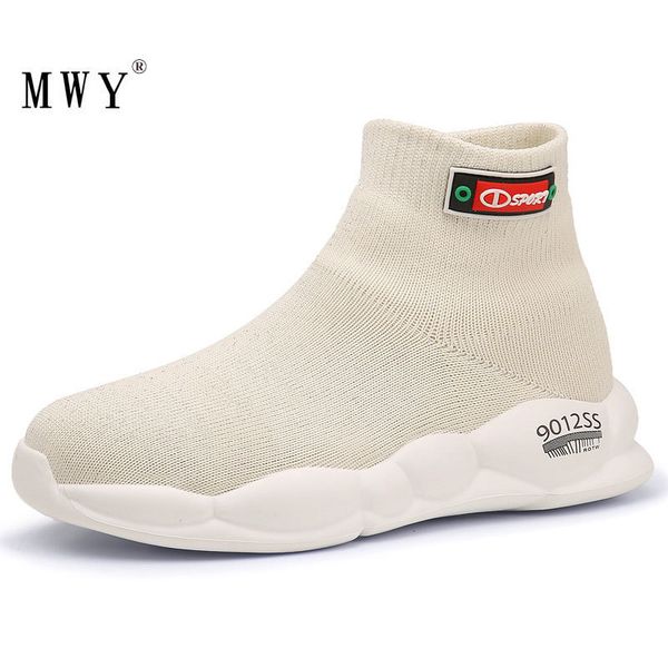 

sock children socks girl baby fashion flying mesh sneakers toddler boy kids casual sport shoes, Black;red