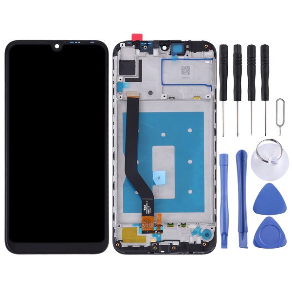 

lcd screen and digitizer full assembly with frame for huawei y7 prime