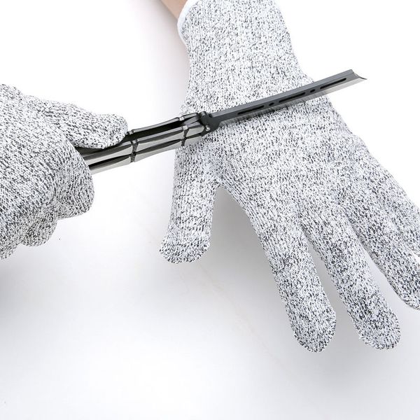 

good quality anti-cut wholesale food grade 200pair/lot protective safe cut gloves