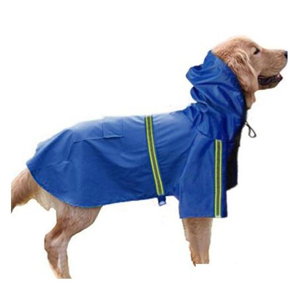 

sausage dog hoodie s m l xl reflective rain cape hat water ressistant sweaters pink blue yellow pet dogs small large vyu3z