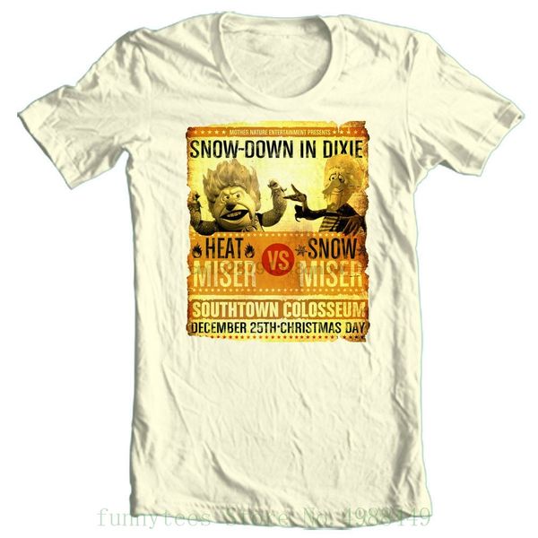 

snow miser vs heat miser year without a santa clause christmas retro novelty cool loose black sport hooded sweatshirt hoodie t shirt