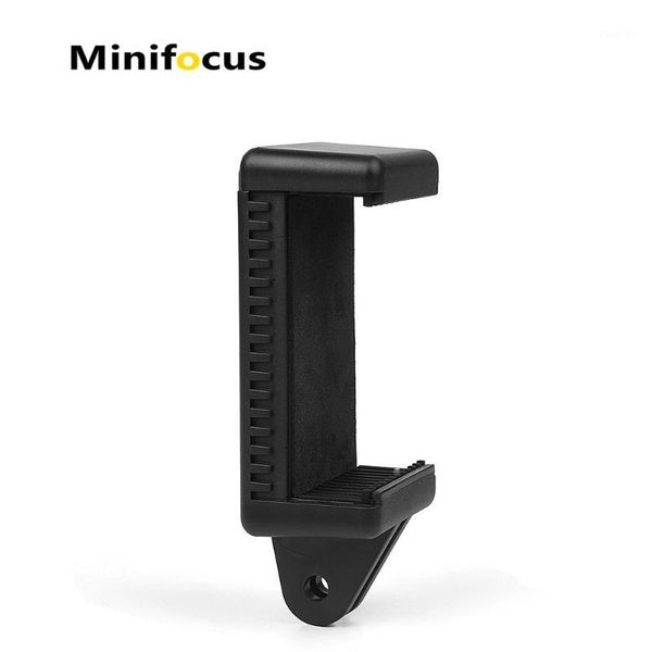 

minifocus mobile cell phone clip adapter for vlog selfie stick tripod smartphone vlogging kit video clamp mount holder1