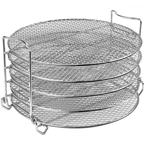 

for dehydrator stand, grill stand air fryer with five stackable layers grade for dehydrator rack stainless steel stand acce1