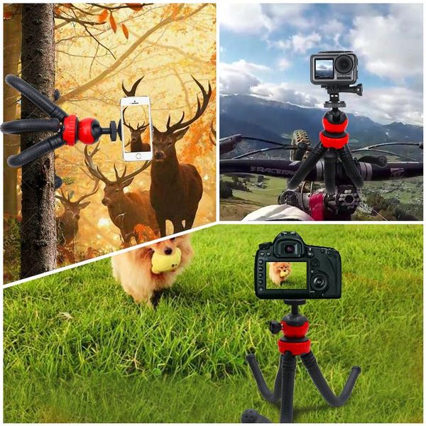 

powerful tripod for camera flexible smartphone tripod holder sproting holder for sports camera stativ phone