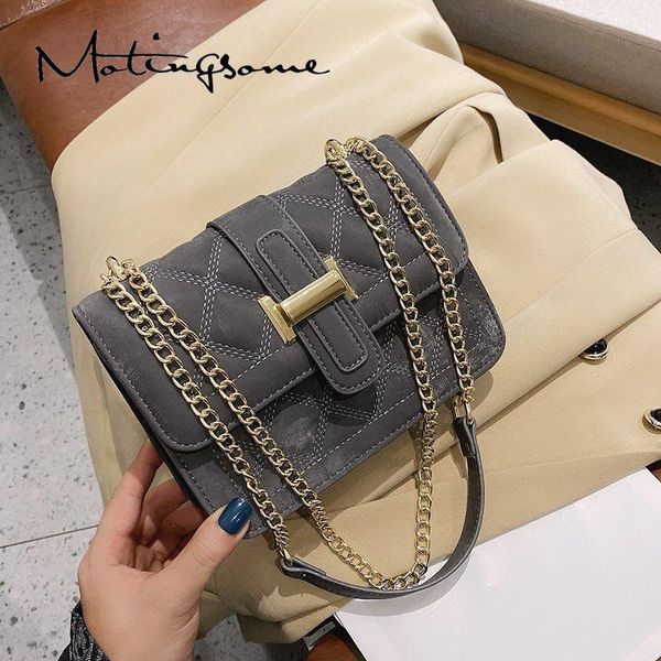 

лучшие качества замши faux кожа женщин сумка роскошные цепи алмазный lattice crossbody сумочка original design 2021 winter