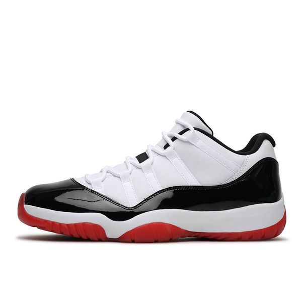 

basketball shoes men women 11s 11 cherry cool grey jubilee 25th anniversary bred concord space jam mens trainers outdoor sports sn, Black