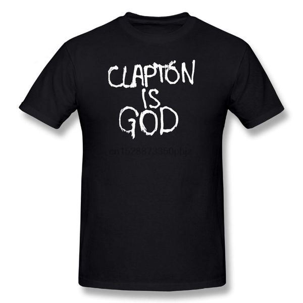 

eric clapton music tee shirt clapton is god white on black plus size t shirt men fashion t shirt beach casual sport hooded sweatshirt hoodie