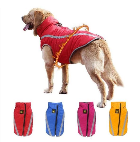 Hundejacke für den Winter, winddicht, wasserdicht, Hundebekleidung, Haustiermantel, warme Haustier-Trainingsjacken, Windschutz, Weihnachtspullover, Geschenke, Hundeweste, Kleidung, CPA4221