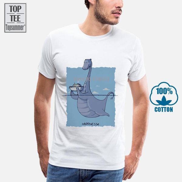 

happiness dinosaur design inspired by loch ness monster style fashion casual funny women printed sport hooded sweatshirt hoodie t shirt