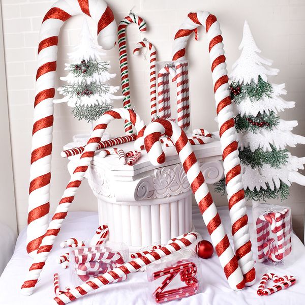 

and to crutches white 15cm decorated red 90cm painted cane dance studio festive supplies props
